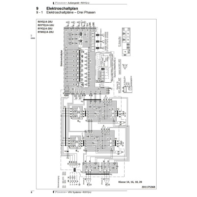 Daikin VRV IV - Wärmepumpe 45,0 kW RXYQ16U - R410A