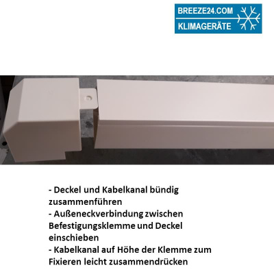 Außeneck PVC (40 x 60 - 60 x 110/verschiedene Farben) 40 x60 reinweiß