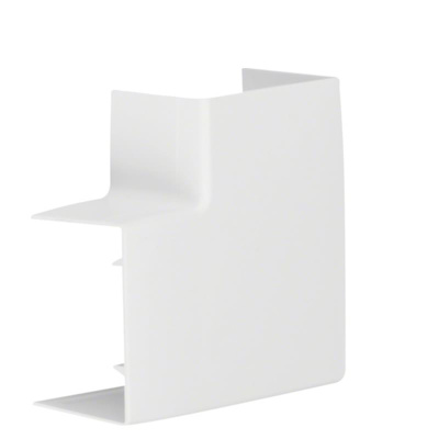 Flachwinkel PVC 40 x 60 reinweiß