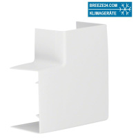 Flachwinkel PVC 40 x 60 reinweiß