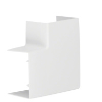 Flachwinkel PVC 40 x 60 reinweiß