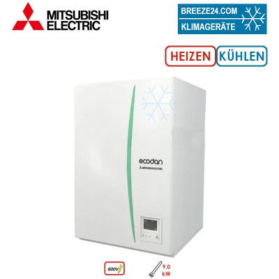 Mitsubishi Electric ERSE-YM9ED Hydromodul Kühlen und Heizen mit Heizstab 9,0 kW 400 Volt