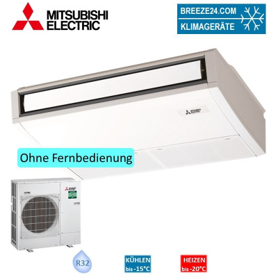 Mitsubishi Electric Set Deckenunterbaugerät PCA-M60KA2 + PUZ-ZM60VHA2 6,1 kW 60 - 65 m² | R32