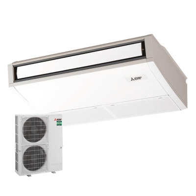 Mitsubishi Electric Set Deckenunterbaugerät PCA-M100KA2 + PUZ-ZM100YDA 9,5 kW 95 - 100 m² R32 400V