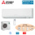 Mitsubishi Electric Set Wandgerät 6,1 kW - PKA-M60KAL2 + PUZ-ZM60VHA2 | Raumgröße 60 - 65 m² | R32