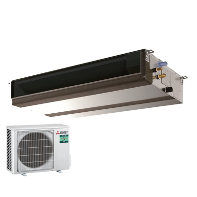 Mitsubishi Electric Set Kanaleinbaugerät 5,0 kW - PEAD-M50JA2 + PUZ-ZM50VKA2 50 - 55 m² | R32