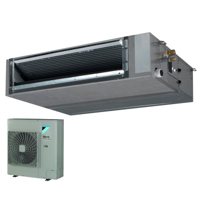 Daikin Set  Kanalgerät13,4 kW - FBA140A + RZASG140MY1 400V (Fernbedienung wählbar) R32 Klimaanlage
