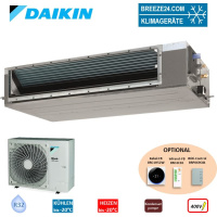 Daikin Set Kanalgerät Alpha-Serie 12,1 kW - FDA125A...