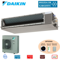 Daikin Set Kanalgerät Advance-Serie 12,1 kW -...