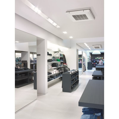 Daikin Deckengerät FUA100A 9,5 kW | 4-seitig ausblasend | Raumgröße 100 - 110 m² | R32 | R410A