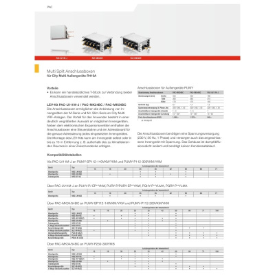 Mitsubishi Electric PUHY-EP450YNW VRF-Außengerät City Multi  für 1 bis 39 Innengeräte 50,0 kW