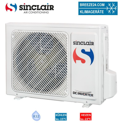 Sinclair MV-E14BI2 4,1 kW Multi-Split Außengerät für 1 - 2 Innengeräte | R32