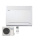 Panasonic Set Mini-Truhengerät 5,0 kW - CS-Z50UFEAW + CU-Z50UBEA | Raumgröße 50 - 55 m² | R32