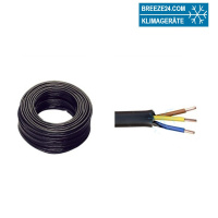 NYY-J 3 x 1.5 mm² Erdkabel Schwarz Elektroleitung