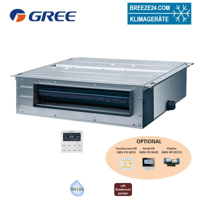 GREE VRF Kanalgerät 3,6 kW - GMV-ND036PLS-C - R410A