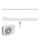 Kaisai Set Wandgerät Fly KWX-24HRGI-W und Außengerät KWX-24HRGO WiFi 7,0 kW Raumgröße 70 - 75 m²