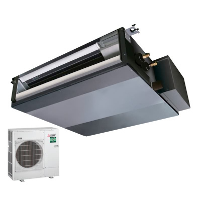 Mitsubishi Electric Set Kanalgerät 5,0 kW - SEZ-M50DA2 + SUZ-M50VA | für 1 Raum 50 - 55 m² | R32