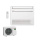 Mitsubishi Electric Set Kompakt Truhengerät 2,5 kW MFZ-KT25VGK + SUZ-M25VA Raumgröße 25 - 30 m² | R32