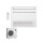 Mitsubishi Electric Set Kompakt Truhengerät 5,0 kW MFZ-KT50VGK + SUZ-M50VA Raumgröße 50 - 55 m² | R32