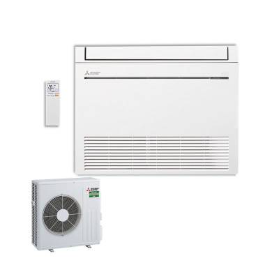 Mitsubishi Electric Set Kompakt Truhengerät 6,1 kW MFZ-KT60VGK + SUZ-M60VA Raumgröße 60 - 65 m² | R32
