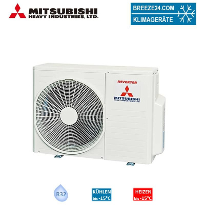 Mitsubishi Heavy SCM50ZS-W 5,0 kW Multi-Split Aussengerät für bis zu 3 Innengeräte | R32