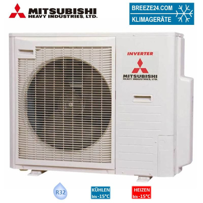 Mitsubishi Heavy SCM80ZS-W 8,0 kW Multi-Split Aussengerät für 2 - 4 Innengeräte | R32