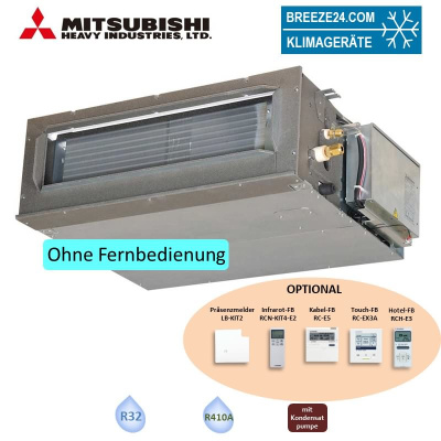 Mitsubishi Heavy Kanalgerät 5,0 kW - FDUM50VH - R32 oder R410A