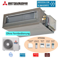 Mitsubishi Heavy Set Kanalgerät 5,6 kW - FDUM60VH +...