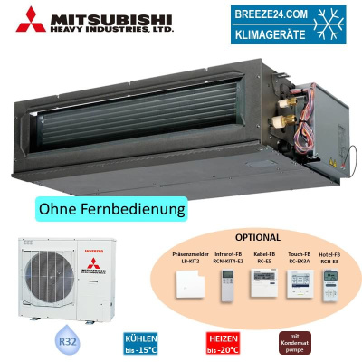 Mitsubishi Heavy Set Kanalgerät 13,6 kW - FDU140VH + FDC140VNA-W R32 Klimaanlage