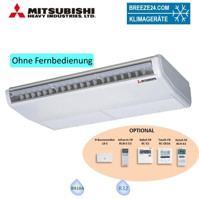 Mitsubishi Heavy Deckenunterbaugerät FDE60VH 5,6 kW | Raumgröße 55 - 60 m² | R32 | R410A