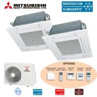 Mitsubishi Heavy Set 3,5 kW 2 x FDTC35VH1...