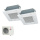 Mitsubishi Heavy Set 5,6 kW 2 x FDTC60VH 4-Wege-Deckenkassette Standardpaneel + SCM80ZS-W R32