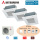 Mitsubishi Heavy Set 3 x 4-Wege-Deckenkassette Standardpaneel FDTC25VH1+FDTC50VH+FDTC60VH+SCM80ZS-W