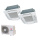 Mitsubishi Heavy Set 2,5/3,5kW FDTC25VH1 + FDTC35VH1 4-Wege-Deckenkassette Komfortpaneel + SCM40ZS-W