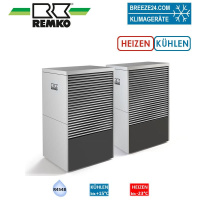 Remko LWM 110 Duo ALU Monoblock-Wärmepumpe 12,0 kW