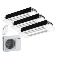 Mitsubishi Electric 1-Wege-Deckenkassette mit Blende Set...