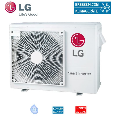 LG MU4R25.U24A0 - 7,0 kW Multi-Split Außengerät für bis zu 4 Innengeräte | R32