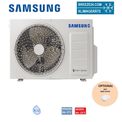 Samsung AJ 040 TXJ2KG 4,0 kW Multi-Split Außengerät Free Joint Multi NASA für 2 Innengeräte | R32