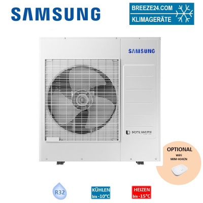 Samsung AJ 080 TXJ4KG/EU 8,0 kW Multi-Split  Außengerät Free Joint NASAfür bis zu 4 Innengeräte R32