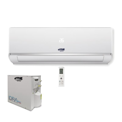 Tekno Point Set SKIV-18 + IDRA-E18H WiFi Klimasystem mit wassergekühlter Wärmetauschereinheit 5,2 kW