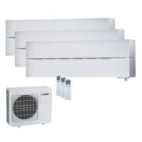 Mitsubishi Electric Set 3 Wandgeräte Diamond WiFi...