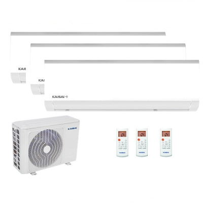 Kaisai Set 3 Wandgeräte Fly WiFi 3,5 kW - KWX-12KRHI + K30E-27HFN32H - R32 Klimaanlage