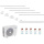 Kaisai Set 5 Wandgeräte 2,6/3,5 kW 2 x KWX-09KRHI + 3 x KWX-12KRHI + K50E-42HFN32H - R32