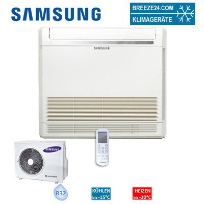 Samsung Set Truhengerät 2,6 kW - AC 026 RNJDKG + AC 026 RXADKG BAC/NASA Raumgröße 25 - 30 m² | R32