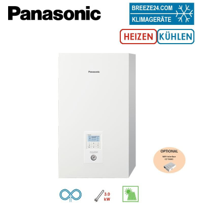 Panasonic Aquarea LT Generation J WH-SDC0709J3E5 Hydromodul Heizen | Kühlen | Heizstab 3.0 kW