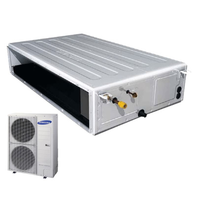 Samsung Set Kanalgerät 13,4 kW - AC 140 RNMDKG + AC 140 RXADNG R32 Klimaanlage 400V BAC/NASA