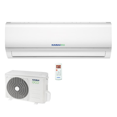 Kaisai Set Wandgerät Eco 5,3 kW KEX-18KTH21 + KEX-18KTH20  für 1 Raum mit 55 - 60 m² | R32
