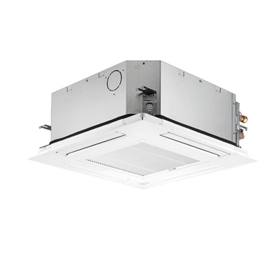 Mitsubishi Electric 4-Wege Deckenkassette 3,6 kW - PLFY-WL32VFM-E Euroraster + Blende SLP-2FA HVRF