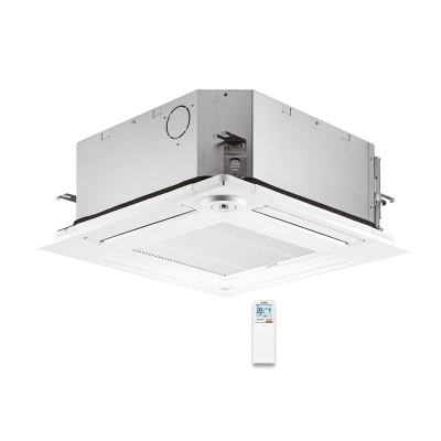 Mitsubishi Electric 4-Wege Deckenkassette 4,5 kW  PLFY-WL40VEM-E + Blende PLP-6EALM2 HVRF