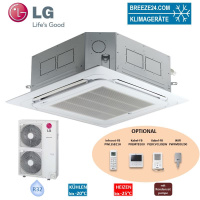 LG Set 4-Wege Deckenkassette 12,1 kW - UT42FH NA0 mit...